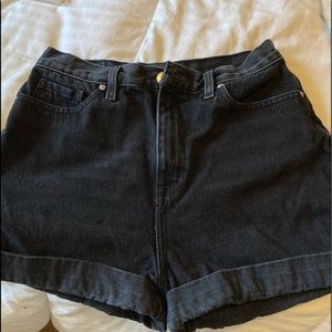 BDG black jean shorts!